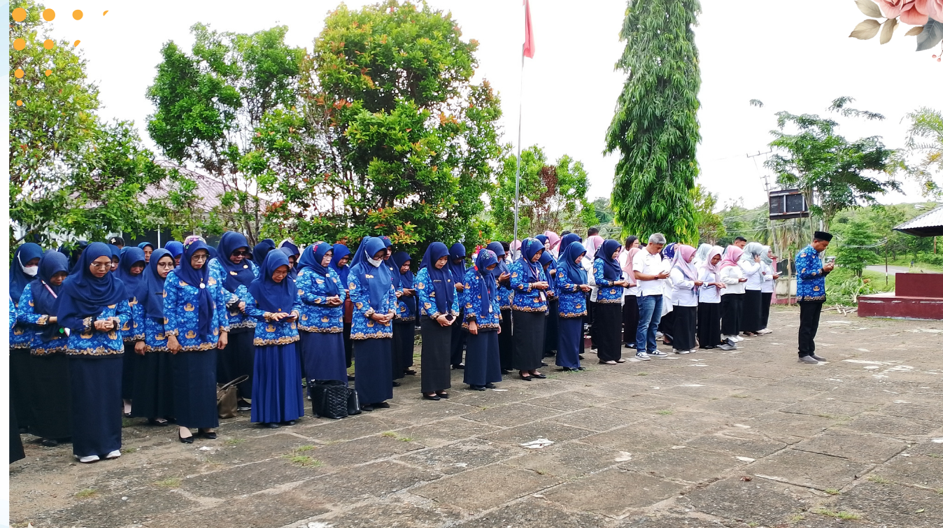 Apel Korpri Perdana Tahun 2024 dan PersiapanKunjungan Kerja Pj Bupati Gorut di Kecamatan Anggrek