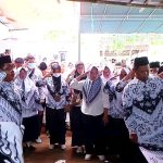 PGRI Monano Gelar Apel Persada Hormati Almarhum Yeris Pomolango