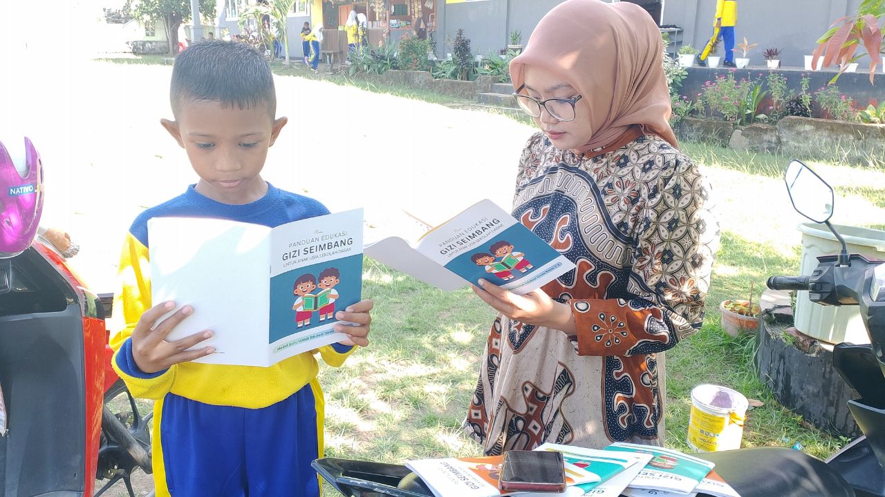 SDN 16 Anggrek Gelar Jumat Sehat, Tekankan Pentingnya Gizi Anak
