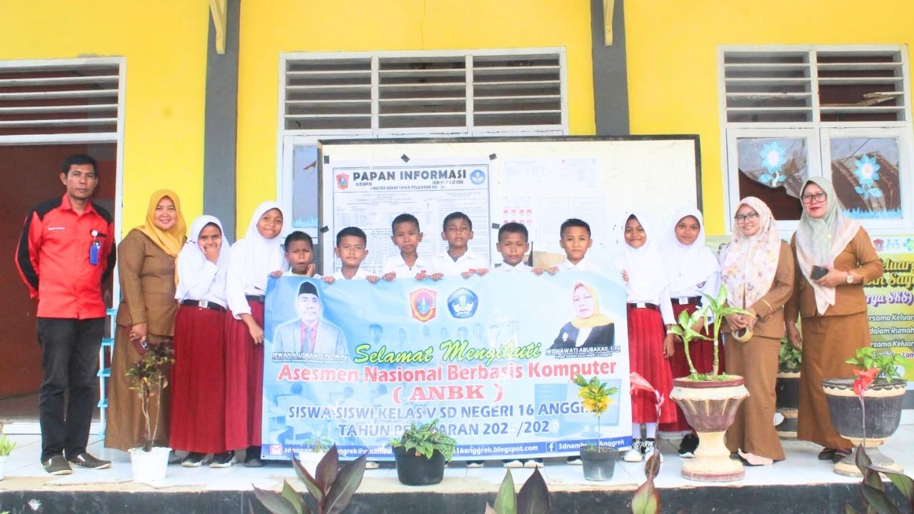 Kepedulian Orang Tua Ikut Sukseskan ANBK di SDN 16 Anggrek